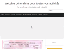 Tablet Screenshot of blog-libre.fr